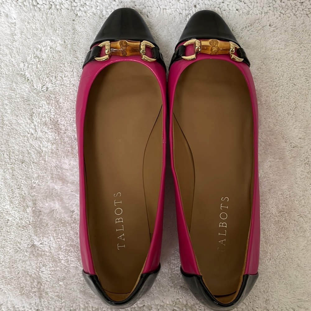TALBOTS RÉMY Cap Toe Ballet Flats - Picture 3 of 12